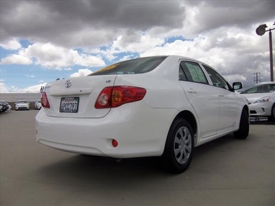 toyota corolla 2010 white sedan gasoline 4 cylinders front wheel drive automatic 90241