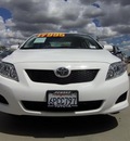 toyota corolla 2010 white sedan gasoline 4 cylinders front wheel drive automatic 90241