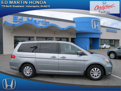 honda odyssey 2010 lt  green van exl r n gasoline 6 cylinders front wheel drive automatic 46219