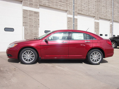 chrysler 200 2012 red sedan limited flex fuel 6 cylinders front wheel drive automatic 80301
