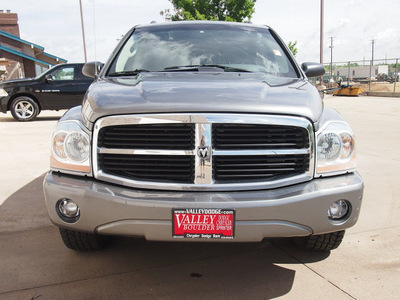 dodge durango 2005 dk  gray suv slt gasoline 8 cylinders 4 wheel drive automatic 80301