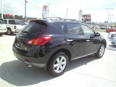 nissan murano 2009 black suv sl gasoline 6 cylinders front wheel drive automatic 75503