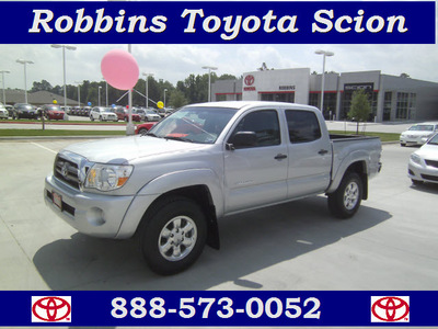 toyota tacoma 2010 silver prerunner v6 gasoline 6 cylinders 2 wheel drive automatic 75503