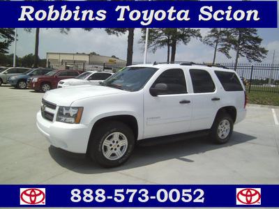 chevrolet tahoe 2008 white suv ls gasoline 8 cylinders 2 wheel drive automatic 75503