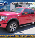 ford f 150 2012 red fx4 flex fuel 8 cylinders 4 wheel drive automatic 32401