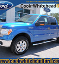 ford f 150 2012 blue xlt gasoline 6 cylinders 4 wheel drive automatic 32401