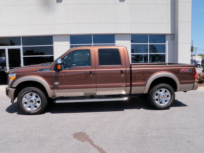 ford f 250 super duty 2012 brown king ranch biodiesel 8 cylinders 4 wheel drive automatic with overdrive 32401