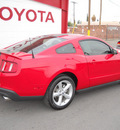 ford mustang 2010 red coupe gt gasoline 8 cylinders rear wheel drive standard 79925