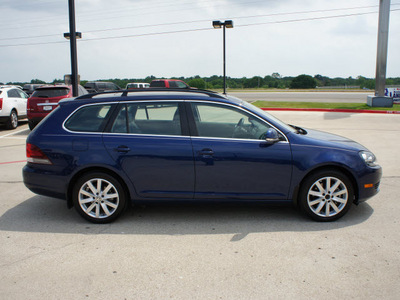 volkswagen jetta 2011 blue wagon sportwagen tdi diesel 4 cylinders front wheel drive automatic 76087