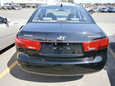 hyundai sonata 2010 black sedan gls gasoline 4 cylinders front wheel drive automatic 13502