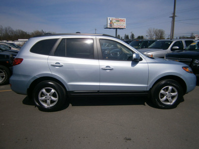 hyundai santa fe 2008 lt blue suv gls gasoline 6 cylinders all whee drive automatic 13502