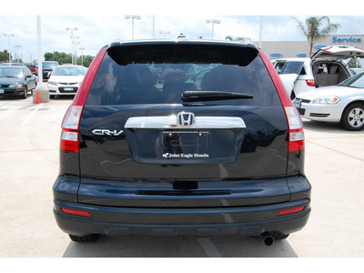 honda cr v 2010 black suv ex l gasoline 4 cylinders front wheel drive automatic with overdrive 77065