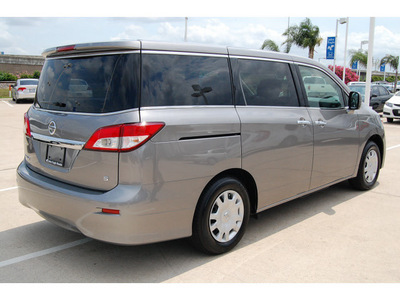 nissan quest 2011 silver van 3 5 s gasoline 6 cylinders front wheel drive automatic with overdrive 77065