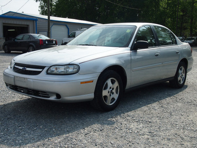 chevrolet malibu 2003 silver sedan gasoline 6 cylinders front wheel drive automatic 27569