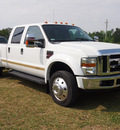 ford f 450 super duty 2008 white lariat diesel 8 cylinders rear wheel drive automatic 27569