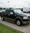 ford f 150 2006 black lariat flex fuel 8 cylinders rear wheel drive automatic with overdrive 76108