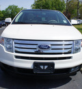 ford edge 2009 white suv limited gasoline 6 cylinders all whee drive automatic 08753