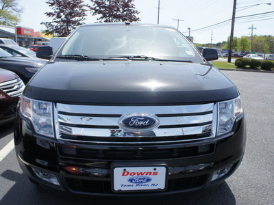 ford edge 2009 black suv limited gasoline 6 cylinders front wheel drive automatic 08753