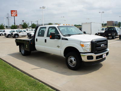ford f 350 super duty 2011 white xl biodiesel 8 cylinders 4 wheel drive automatic 76108