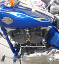 harley davidson fxcwc 2009 blue rocker custom 2 cylinders 6 speed 45342