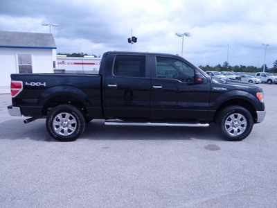 ford f 150 2011 black pickup truck xlt flex fuel 8 cylinders 4 wheel drive automatic 77388