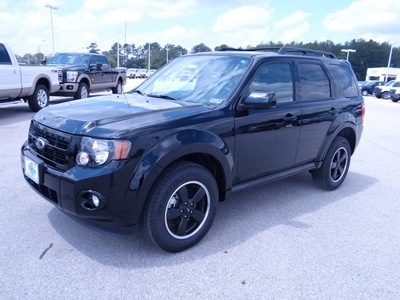 ford escape 2012 black suv xlt gasoline 4 cylinders front wheel drive 6 speed automatic 77388