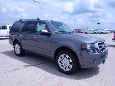 ford expedition 2012 gray suv limited flex fuel 8 cylinders 2 wheel drive 6 speed automatic 77388