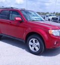 ford escape 2012 red suv limited gasoline 4 cylinders front wheel drive 6 speed automatic 77388