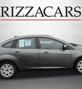 ford focus 2012 gray sedan se flex fuel 4 cylinders front wheel drive automatic with overdrive 60546