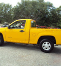 chevrolet colorado 2005 yellow pickup truck gasoline 4 cylinders rear wheel drive automatic 32901