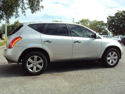nissan murano 2007 silver suv s gasoline 6 cylinders front wheel drive automatic 32901