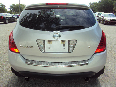 nissan murano 2007 silver suv s gasoline 6 cylinders front wheel drive automatic 32901