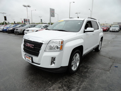 gmc terrain 2010 white suv slt1 gasoline 4 cylinders front wheel drive automatic 60443