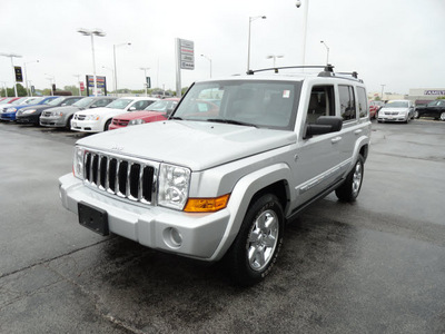 jeep commander 2007 silver suv limited gasoline 8 cylinders 4 wheel drive automatic 60443