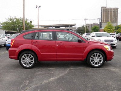 dodge caliber 2011 red hatchback heat gasoline 4 cylinders front wheel drive shiftable automatic 61832
