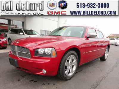 dodge charger 2007 red sedan rt gasoline 8 cylinders rear wheel drive automatic 45036