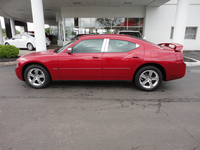 dodge charger 2007 red sedan rt gasoline 8 cylinders rear wheel drive automatic 45036