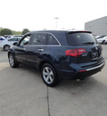 acura mdx 2011 lt  blue suv tech awd gasoline 6 cylinders all whee drive automatic with overdrive 60462