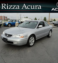 acura 3 2cl 2001 silver coupe type s gasoline 6 cylinders front wheel drive automatic with overdrive 60462