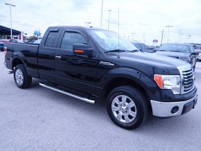 ford f 150 2011 black pickup truck xlt flex fuel 8 cylinders 2 wheel drive automatic 77388