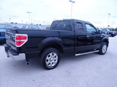 ford f 150 2011 black pickup truck xlt flex fuel 8 cylinders 2 wheel drive automatic 77388