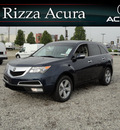 acura mdx 2012 blue suv tech ent awd gasoline 6 cylinders all whee drive automatic with overdrive 60462