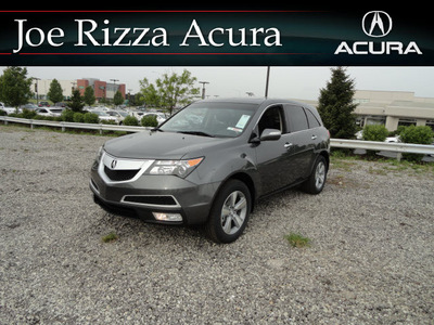 acura mdx 2012 dk  gray suv tech awd gasoline 6 cylinders all whee drive automatic with overdrive 60462