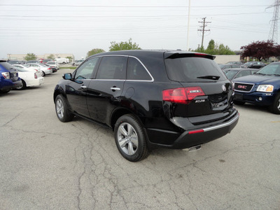 acura mdx 2012 black suv tech awd gasoline 6 cylinders all whee drive automatic with overdrive 60462