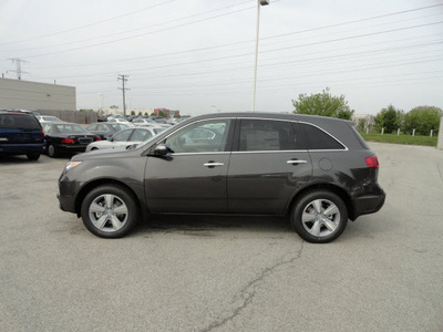 acura mdx 2012 dk  gray suv tech awd gasoline 6 cylinders all whee drive automatic with overdrive 60462