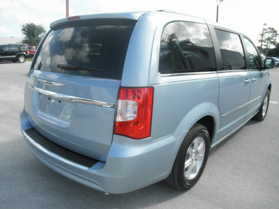chrysler town and country 2012 crystal blue van touring flex fuel 6 cylinders front wheel drive automatic 34731