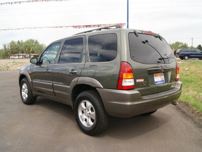 mazda tribute 2002 light cypress suv es v6 gasoline 6 cylinders 4 wheel drive automatic 80911