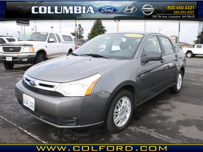 ford focus 2010 dk  gray sedan se gasoline 4 cylinders front wheel drive automatic with overdrive 98632