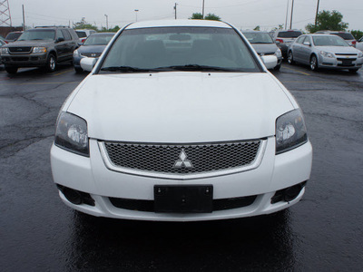 mitsubishi galant 2011 white sedan fe gasoline 4 cylinders front wheel drive automatic 19153