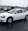 mitsubishi galant 2011 white sedan fe gasoline 4 cylinders front wheel drive automatic 19153